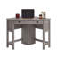 Bureau d'ordinateur de coin Coastal avec plateau coulissant pour clavier (sans la chaise)