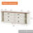 Laziza 4-In-1 Large Farmhouse Wood Entertainment Center With Drawers And Shelvs-882622078
