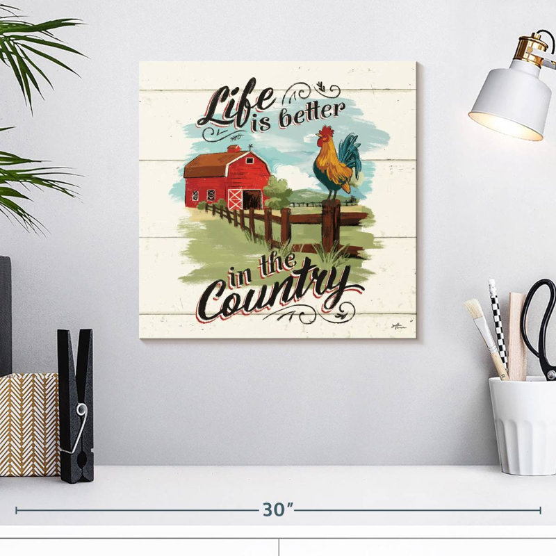 Lilie Country Farm Life, H 16 po x l 16 po