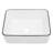 16x12 Inch White Ceramic Rectangular Bathroom Sink