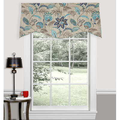 Tradewinds Tropical Cotton Floral Winston Valance