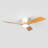 Karlena 48'' 3 - Blade Flush Mount Dimmable Ceiling Fan With Led Lights and Remote Control-424608612