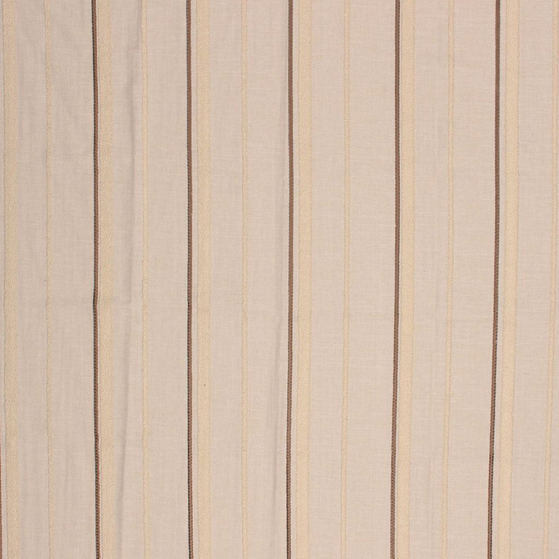 Prive Stockton Stripe Fabric, Pebble