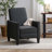 Linen Fabric Upholstered With Push Back With Recliner Function Chair-2101597205