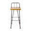 Tabouret en bois et métal DENALI INDUSTIAL