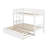 Twin Over Pull-Out Bunk Bed With Trundle-1876309610