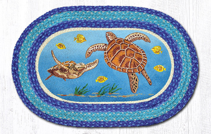  Tortue de mer OP-384 ovale 20 po x 30 po