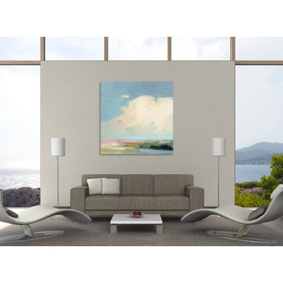 Julia Purinton " Colorful Horizon II " by Julia Purinton
