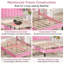 Upgraded Velvet Upholstered Platform Bed with Adjustable Headboard, Reinforced & Quiet Design, No Box Spring Needed, Sturdy Wood Slat Support, Easy Assembly-623717986-618794008