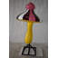 Taille: 34 po x 34 po x H 64 po Happy champignon Happy en résine pour l'intérieur et l'extérieur