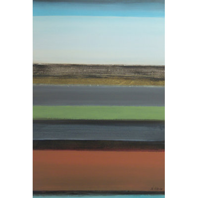 Peaceful Green I - Wrapped Canvas Painting
