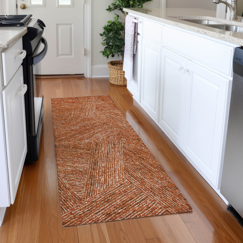 Tapis intérieur / extérieur gris Chayden 1 pi 8 po x 2 pi 6 po Chantille ACN991, Tapis de couloir 2 pi 3 po x 7 pi 6 po