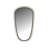 Squiggle Oval Mirror Bronze