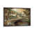 Toile avec cadre gris