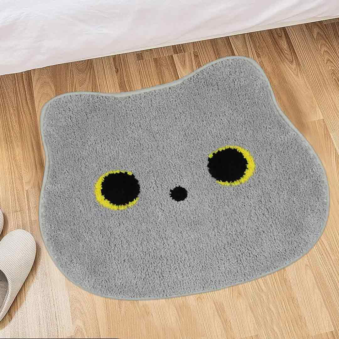Isabelle & Max™ Cat Bathroom Rug,Cute Bath Mat,Soft And Absorbent Bath ...