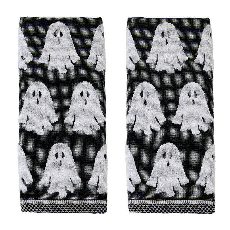 GHOST JACQUARD HAND-BLACK