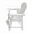 Cesia Patio High - Density Polyethylene (HDPE) Adirondack Chair-374488073