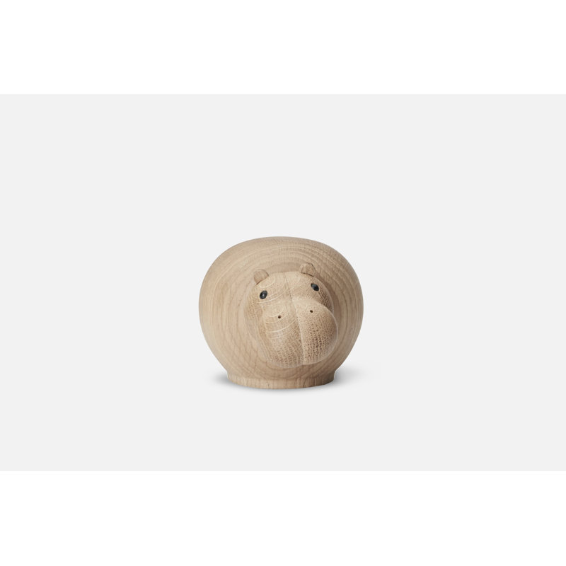 Hibo Hippopotamus (Mini), 2.7" H x 3" W x 4.7" D