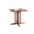 Walnut Square Solid Wood Dining table