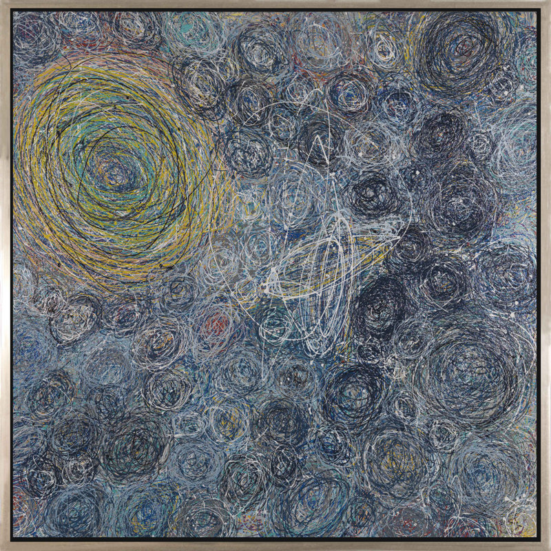 Swirls In The Sky Painting