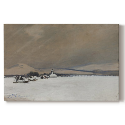 Paysages rétro-Cccxxxiv - Cavas enveloppés de galerie