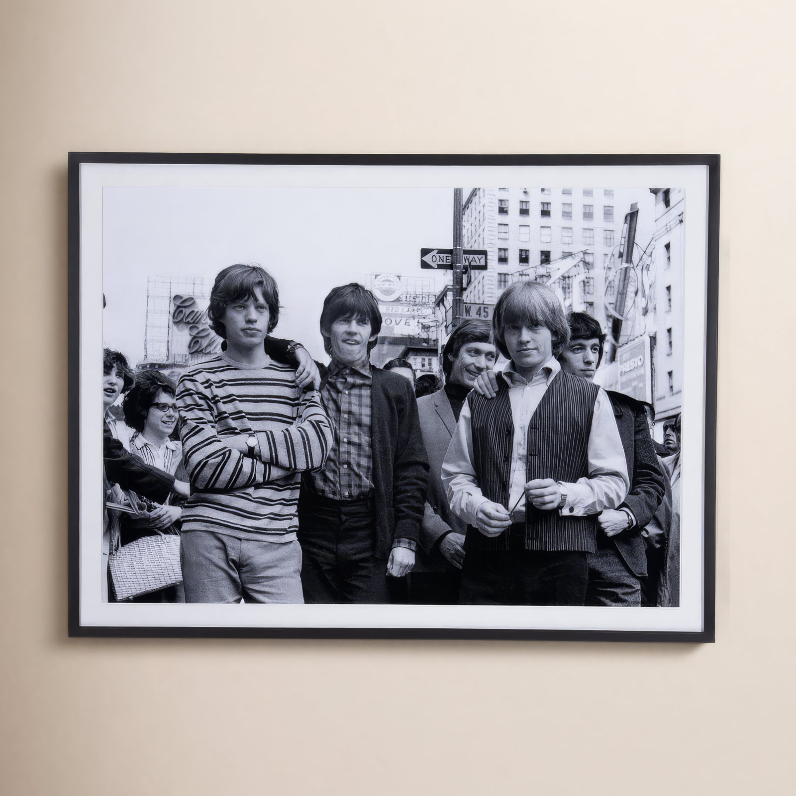 The Rolling Stones by Getty Images, 30" H x 40" W x 0.8" D