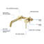 Circular Single-handle Bathroom Faucet-72888962