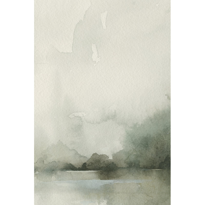 Heavy Fog II - Wrapped Canvas Painting, 91 cm H x 61 cm W, Wrapped Canvas