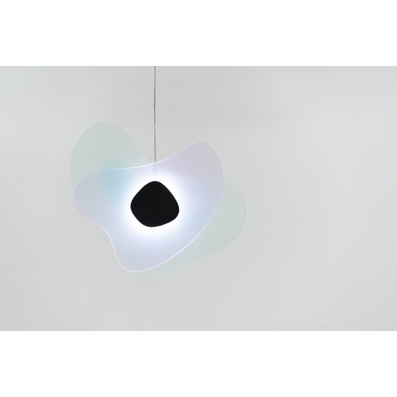 Aurora Pendant, Black/Green/Blue