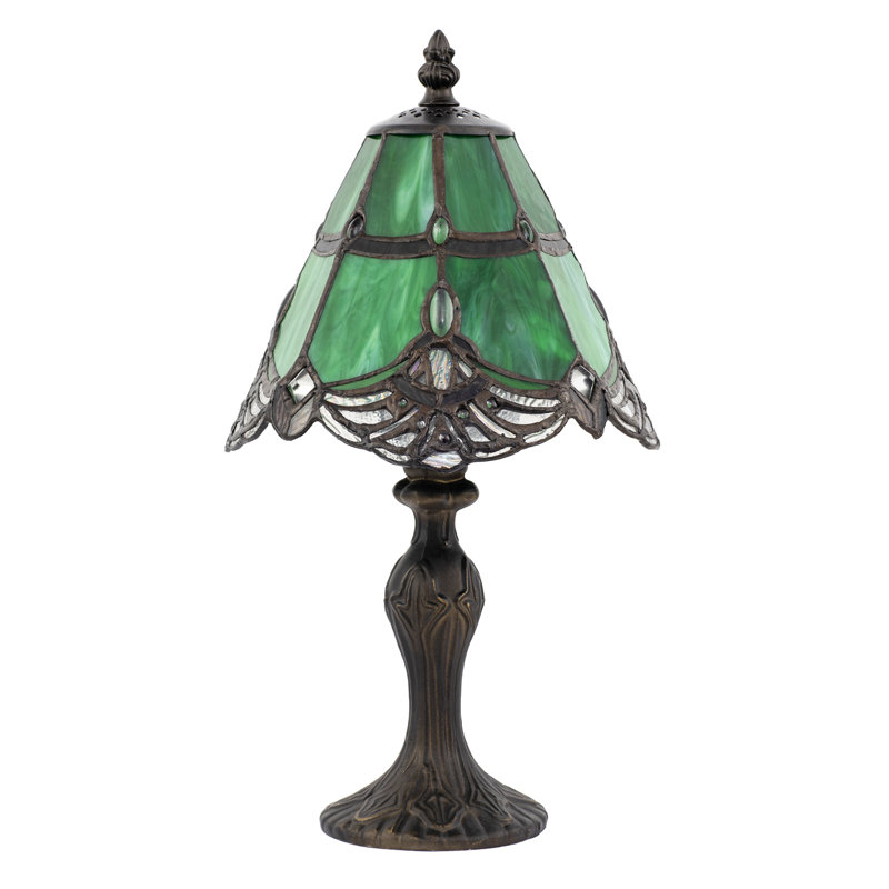 Metal Table Lamp, Green