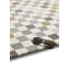Tilly-Mae Soft low Pile Chequered Cream Rug-641753052
