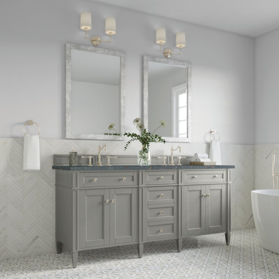 Meuble-lavabo double l 72 po Dussault