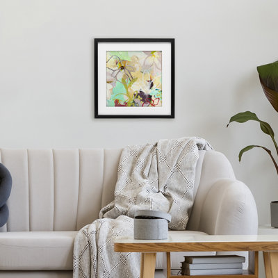 «Last Days Of Spring», reproduction abstraite encadrée sous verre, design by Design Fabrikken