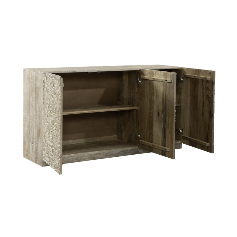 Elienor 3 Door Accent Cabinet