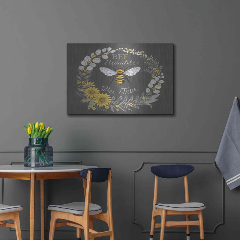 «Bee Humble, Bee True» par Deb Strain, H 24 po x l 36 po