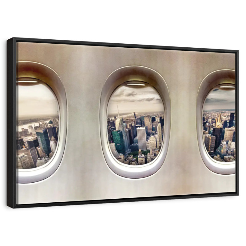 Mehar Airplane Windows, 27" H x 40" W