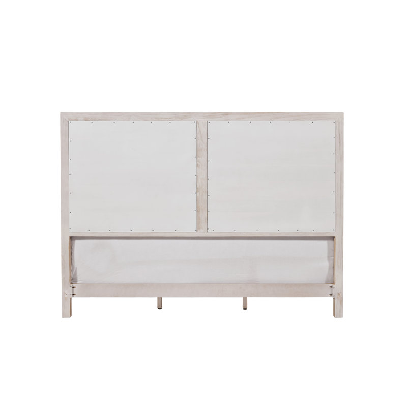 Chais Solid Wood Bed, King