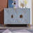 Modern Simple Shoe Cabinet Side Cabinet 18 Pair Shoe Storage Cabinet-100529198