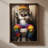 Elegant Decorative Framed MDF Painting, 19.7 x 27.6 x 0.1 inches | 100% MDF (3 mm Thick) with 100% Pine Wood Frame | UV Printed Art for Home Décor, Ideal for Living Room, Office & Gallery Wall Display