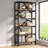 Versatile Shelf Display,Sturdy Bookshelf,Modern Bookcase