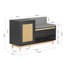Alexzandar Polyester Upholstered Storage Bench-701473372