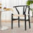 Soliel Solid Weave Wood Dining Chair-2024526143