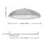 Pare-étincelles rond en acier inoxydable-92075387