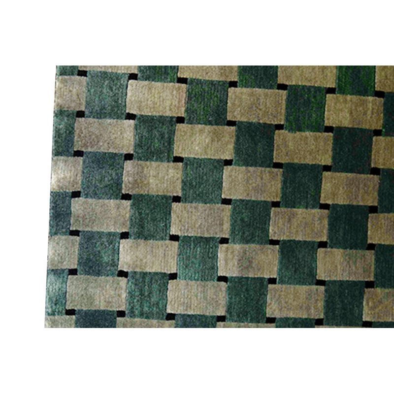 Hand-Knotted High-Quality Navy and Blue Area Rug