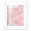 Dakim «Paris in Pink III», impression encadrée