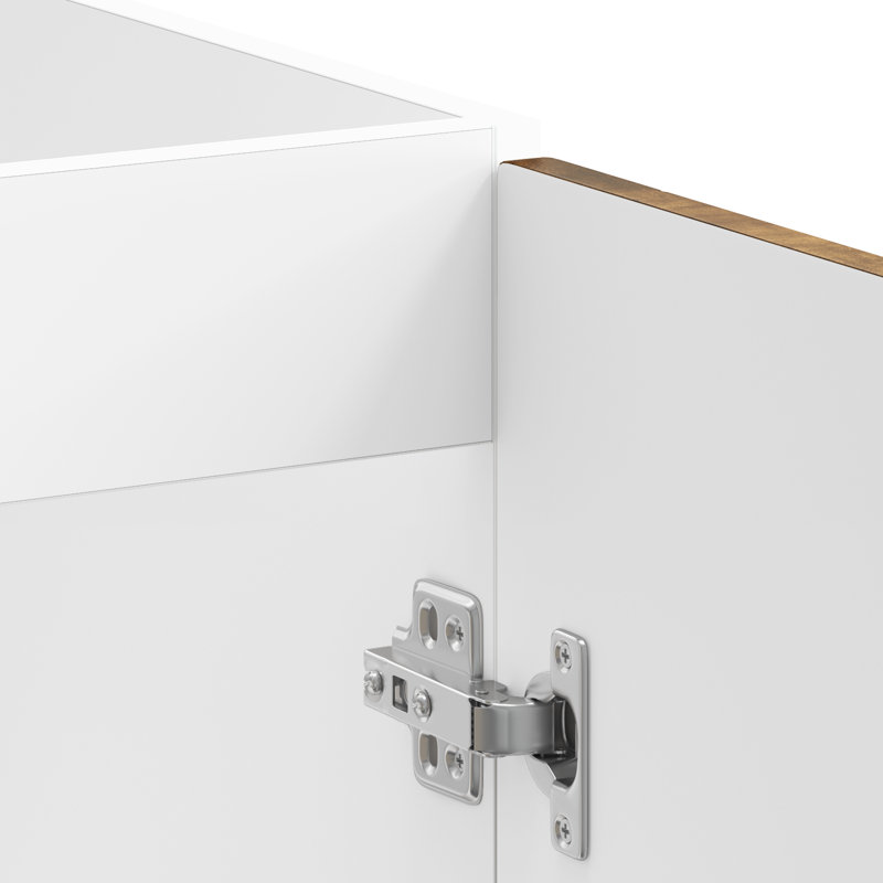 Porto Sink Base Cabinet Porto, Smoked Oak