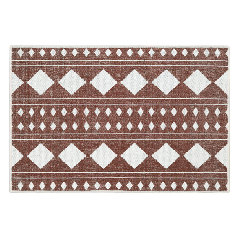 Tapis de cuisine Jaason, Rouge