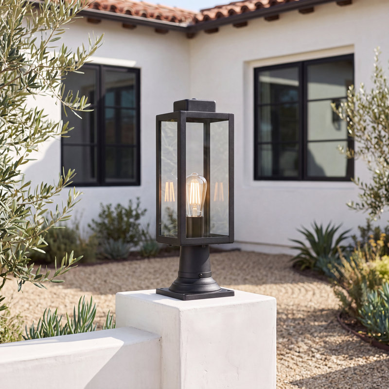 Moorehead 6 Inch Outdoor Post Light in Black
