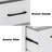 Salon Cabinet with Tool Holder Makeup Organizer-86651533