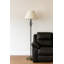 Bratton 155cm Traditional Twist Pewter Black Floor Lamp
